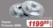 AutoZone Ate Brake Discs For Toyota Quantum 2.5/2.7 2003-ATE.1281001-Each offer
