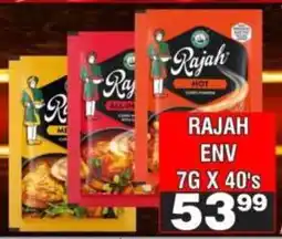 Advance Cash n Carry Rajah env offer
