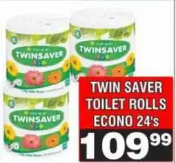 Advance Cash n Carry Twinsaver toilet rolls econo offer
