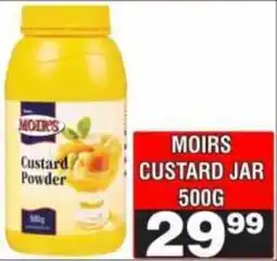 Advance Cash n Carry Moirs custard jar offer