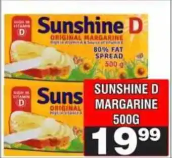 Advance Cash n Carry Sunshine D Margarine offer