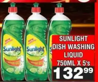 Advance Cash n Carry Sunlight dishwashing liquid offer