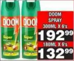 Advance Cash n Carry Doom spray offer