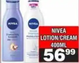 Advance Cash n Carry Nivea lotion/ cream offer