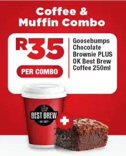OK Foods Coffee & Muffin Combo offer