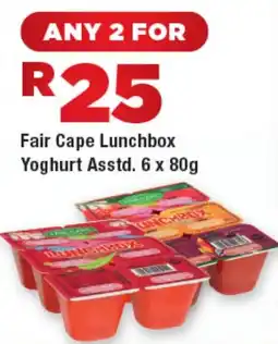 OK Foods Fair Cape Lunchbox Yoghurt offer