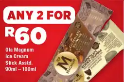 OK Foods Ola Magnum Ice Cream Stick offer