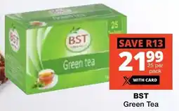 Checkers BST Green Tea offer
