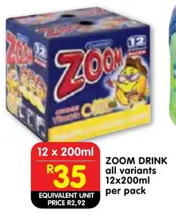 Shoprite Zoom Drink offer