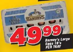 OK Grocer Barney's Large Eggs offer