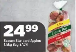 OK Grocer Season Standard Apples offer