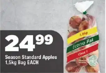 OK Grocer Season Standard Apples offer