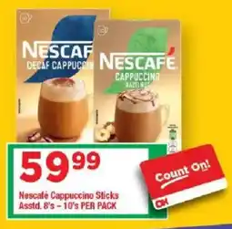 OK Grocer Nescafé Cappuccino Sticks offer