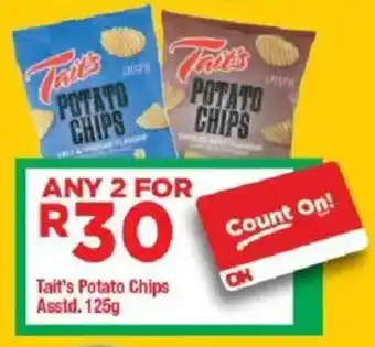 OK Grocer Tait's Potato Chips offer