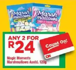 OK Grocer Magic Moments Marshmallows offer