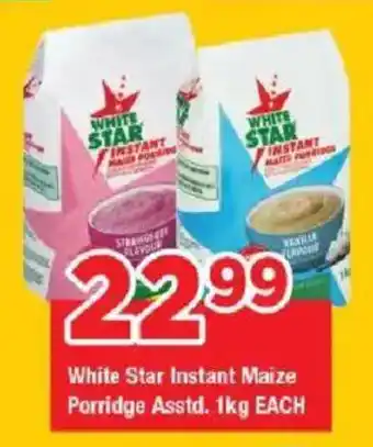 OK Grocer White Star Instant Maize Porridge offer