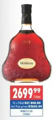 Ultra Liquors Hennessy xo cognac offer