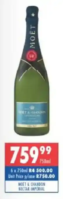 Ultra Liquors Moet & chandon nectar imperial offer