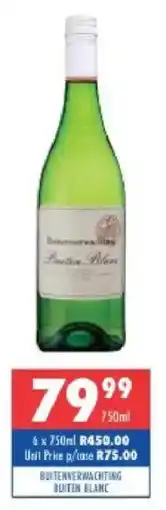 Ultra Liquors Buitenverwachting buiten blanc offer