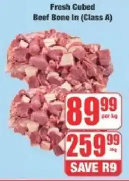 Boxer Fresh Cubed Beef Bone In offer