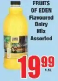Boxer Fruits of Eden Flavoured Dairy Mix Assorted offer
