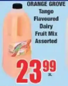 Boxer Orange Grove Tango Flavoured Dairy Fruit Mix Assorted offer