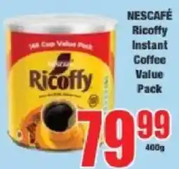 Boxer Nescafé Ricoffy Instant Coffee Value Pack offer