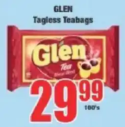 Boxer Glen Tagless Teabags offer