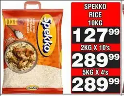 Advance Cash n Carry SPEKKO RICE 10kg offer