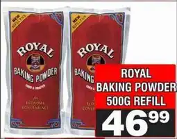 Advance Cash n Carry ROYAL Baking Powder 500g Refill offer