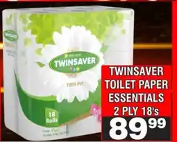 Advance Cash n Carry TWINSAVER TOILET PAPER ESSENTIALS offer