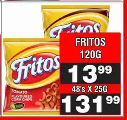 Advance Cash n Carry FRITOS 120G offer