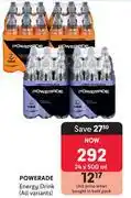 Makro Powerade Energy Drink (All Variants)-24 x 500ml offer