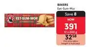 Makro Bakers Eet-Sum-Mor Biscuits-12 x 200g offer