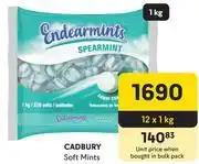 Makro Cadbury Soft Mints-12 x 1Kg offer