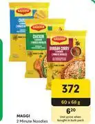 Makro Maggi 2 Minute Noodles-60 x 68g offer