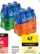 Makro Aquelle Flavoured Sparkling Water-6 x 500ml offer