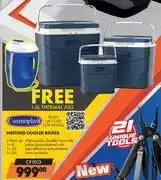 Midas Cosmoplast Nesting Cooler Boxes 3 Piece Set Free 1.8L Thermal Jug CP1013 offer
