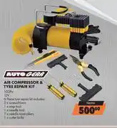 Midas Auto Gear Air Compressor & Tyre Repair Kit TRKIT01 offer