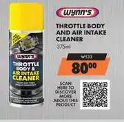 Midas Wynn's Throttle Body & Air Intake Cleaner W533-375ml offer