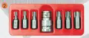 Midas Auto Gear Multi Spline Bit Sets (Coarse) SS07C offer