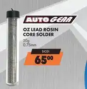 Midas Auto Gear OZ Lead Rosin Core Solder SIC01 offer