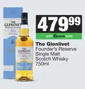 Spar Tops The Glenlivet Founder's Reserve Single Malt Scotch Whisky-750ml offer