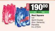 Spar Tops Red Square Ice Spirit Cooler Handies-For 2 x 6 x 275ml offer