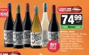 Spar Tops Bruce Jack Pinotage Malbec,Shiraz,Pino Daily Brew,Merlot,Chenin Blush Or Bumble Bee Moscato-750ml offer