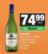 Spar Tops Laborie Sauvignon Blanc,Chardonnay Chenin Blanc Or Rose-750ml offer
