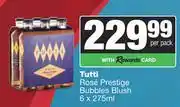 Spar Tops Tutti Rose Prestige Bubble Blush-6 x 275ml offer
