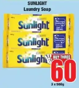 Boxer Sunlight Laundry Soap offer