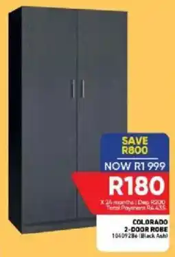 Furnmart Colorado 2-door robe offer