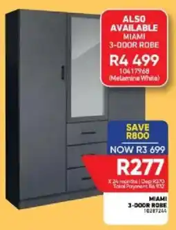 Furnmart Miami 3-door robe offer